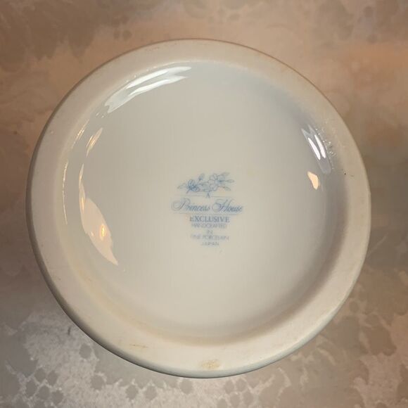 Princess House Exclusive Handcrafted In Porcelain 16 Oz Bath Jar 8 Oz Tumbler - Picture 7 of 13